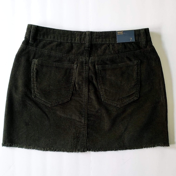 Indigo Rein Corduroy Mini Skirt Sz 7 - Picture 3 of 3